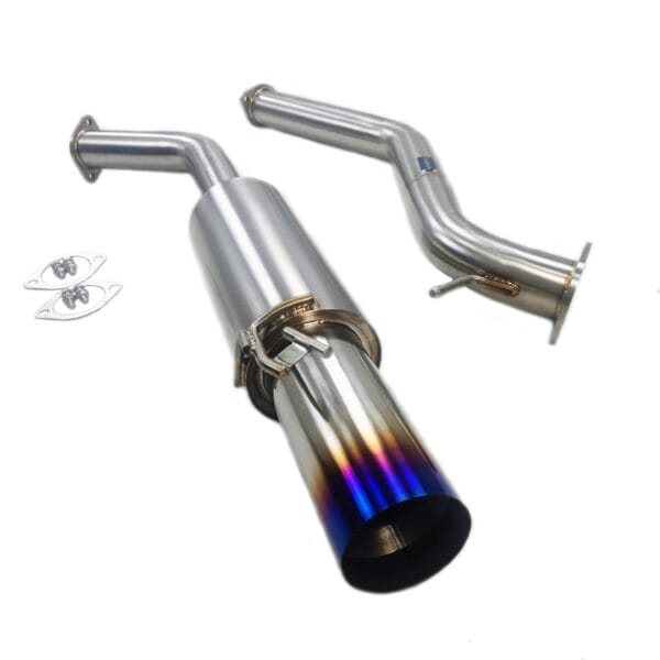 Whifbitz 3" Titanium Supra Exhaust Single Box