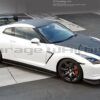 APR Nissan R35 GTR carbon fibre front splitter - Image 6