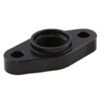 Turbosmart Billet Turbo Drain adapter with Silicon O-ring. 50.8mm Mounting Holes - T3/T4 style fit.