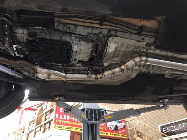 Whifbitz 3.5" Stainless Steel Single Midpipe BMW M3 & M4 F8X - Image 6