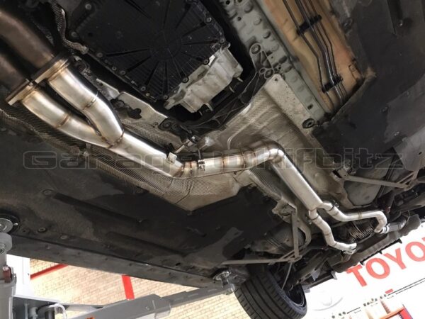 Whifbitz 3.5" Stainless Steel Single Midpipe BMW M3 & M4 F8X - Image 3