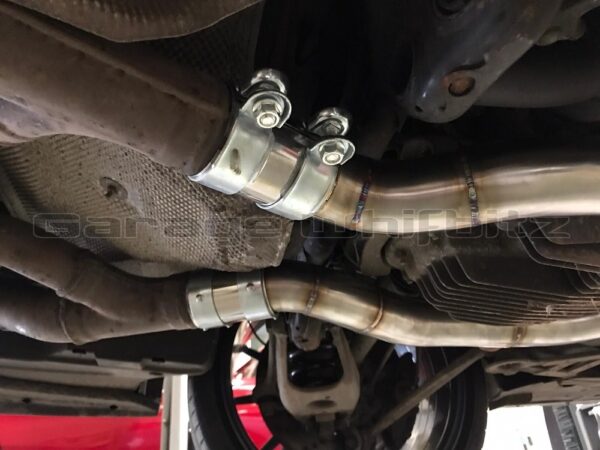 Whifbitz 3.5" Stainless Steel Single Midpipe BMW M3 & M4 F8X - Image 4