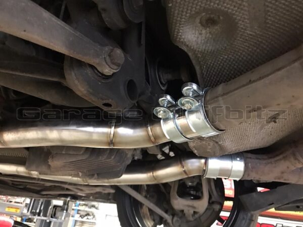 Whifbitz 3.5" Stainless Steel Single Midpipe BMW M3 & M4 F8X - Image 8