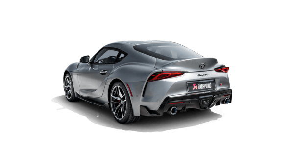 Akrapovic GR Toyota Supra Exhaust Slip-On Line (Titanium) - Image 2