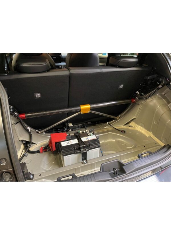DNA Racing carbon rear strut bar with tie rods kit - Image 2