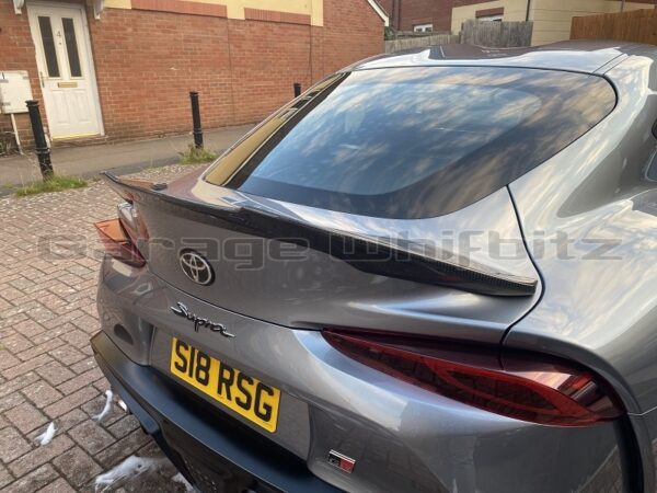 Whifbitz GR Supra A90 Ducktail Carbon Rear Spoiler - Image 9