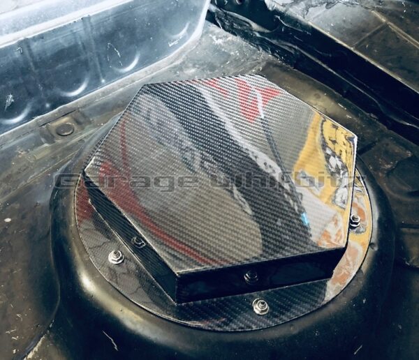 Whifbitz Supra Carbon Fibre Extended Fuel Tank Cover - Image 4
