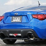HKS Hi-Power Muffler V1 No Silencer GT86/BRZ
