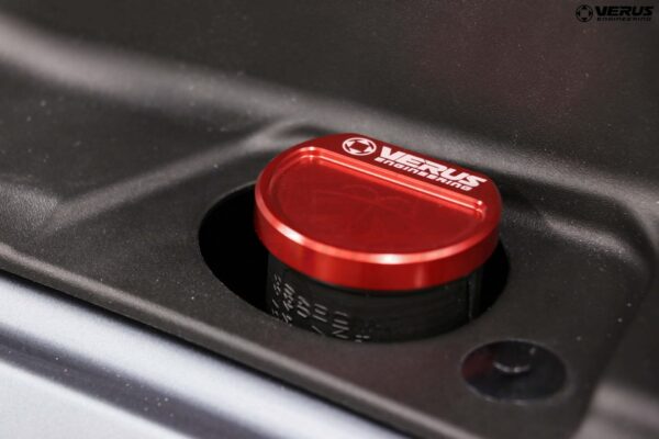 Verus Engineering Windshield Washer Fluid Reservoir Cap - GR Toyota Supra A90 - Image 3
