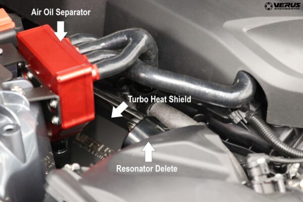 Verus Engineering Air Oil Separator - GR Toyota Supra A90