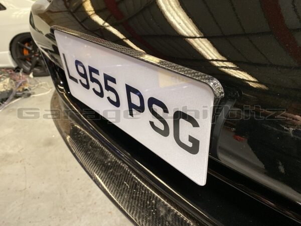 Whifbitz Supra Carbon Fibre Front Number Plate Holder - Image 5