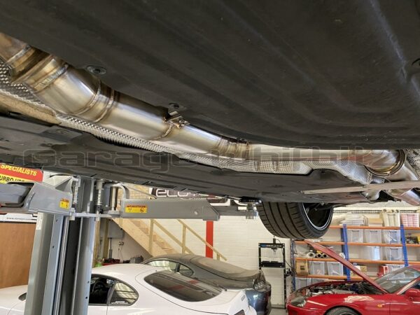 Whifbitz 3.5" Type 1 Stainless Steel Exhaust Toyota GR Supra A90 - Image 6