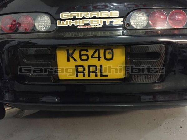 Whifbitz Carbon Supra Rear Number Plate Garnish - Image 2