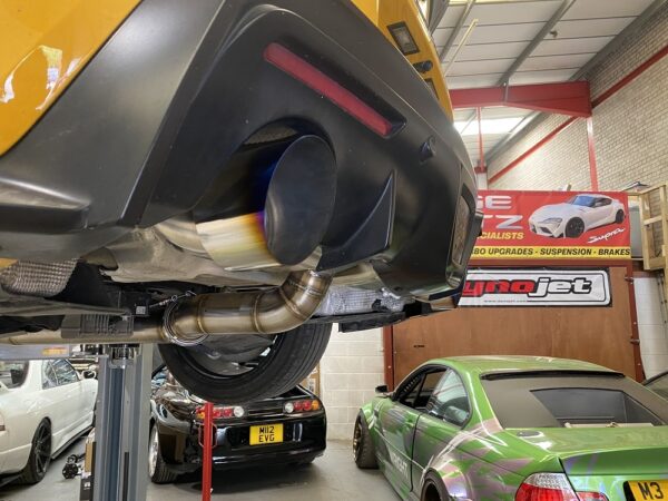 Whifbitz 3.5" Type 1 Stainless Steel Exhaust Toyota GR Supra A90 - Image 10