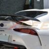 Rexpeed Supra GR 2020+ V3 Carbon Fiber Rear Wing-Gloss - Image 2