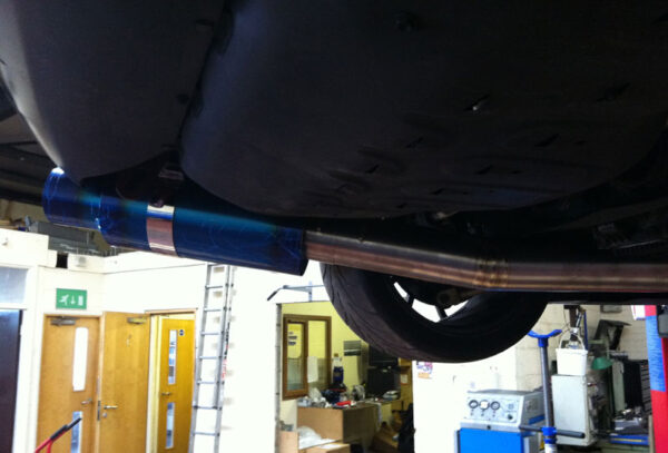 Whifbitz 4" Titanium Supra Single Box Exhaust - Image 7