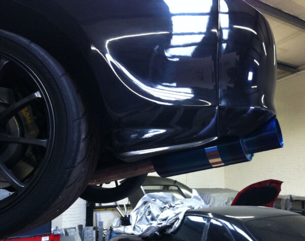 Whifbitz 4" Titanium Supra Single Box Exhaust - Image 5