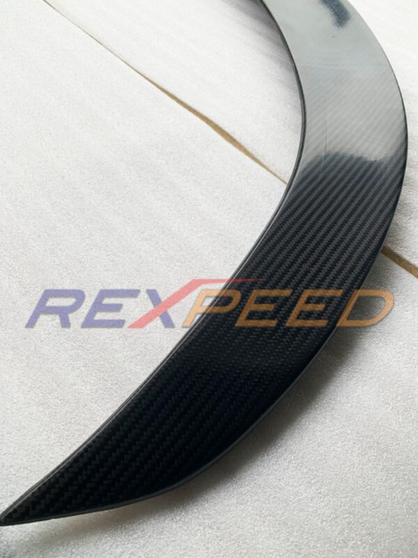 Rexpeed Supra GR 2020+ V2 Carbon Fiber Spoiler-Gloss Finish - Image 2
