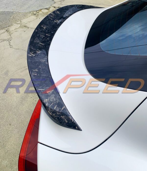 Rexpeed Supra GR 2020+ V2 Forged Carbon Spoiler (Gloss) - Image 3
