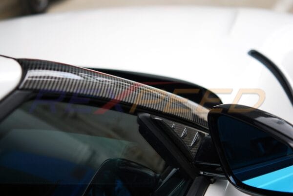 Rexpeed Supra GR 2020+ Dry Carbon Exterior A Pillar Cover-Gloss - Image 2