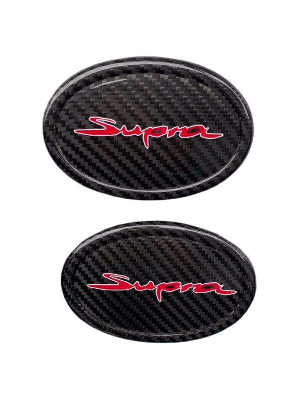 Rexpeed Supra GR 2020+ Dry Carbon Emblem Cover - Image 3
