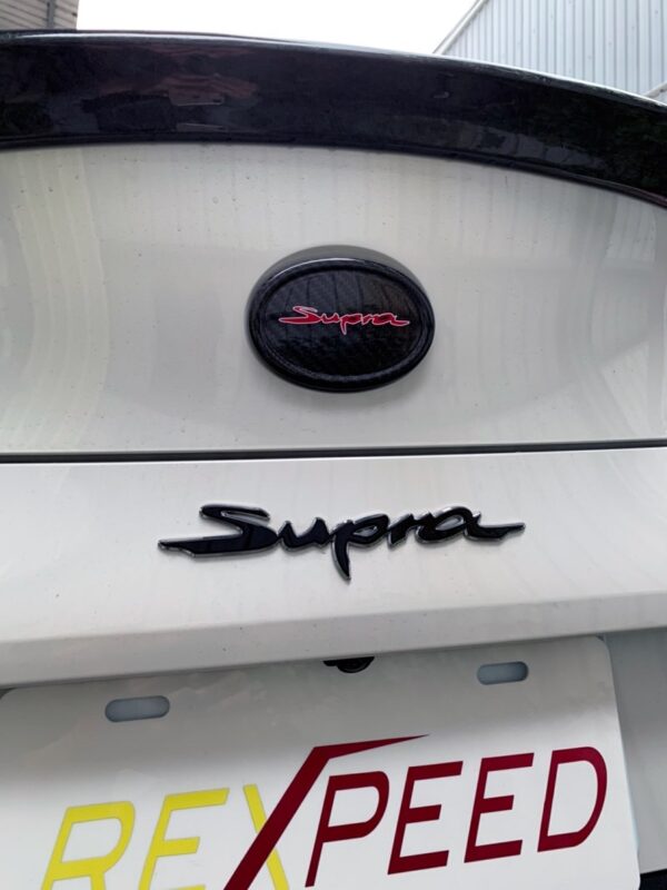 Rexpeed Supra GR 2020+ Dry Carbon Emblem Cover