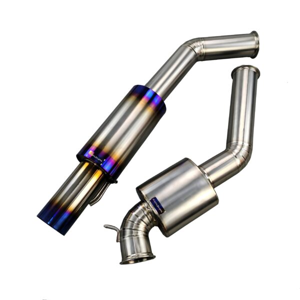 Whifbitz 4" Titanium Supra Exhaust Twin Box - Image 4