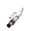 Whifbitz 4" Titanium Supra Single Box Exhaust
