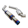 Whifbitz 4" Titanium Supra Exhaust Twin Box