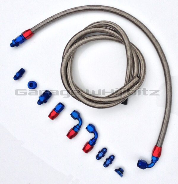 Whifbitz 2JZ-GTE Top Feed Fuel Rail Fitting Kit