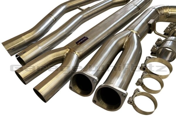 Whifbitz Titanium 3.5" Single Midpipe BMW M3 & M4 F8X - Image 2