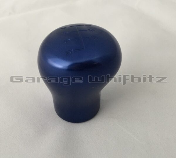 Whifbitz 6 Speed Billet Aluminium Supra Blue Gear Knob