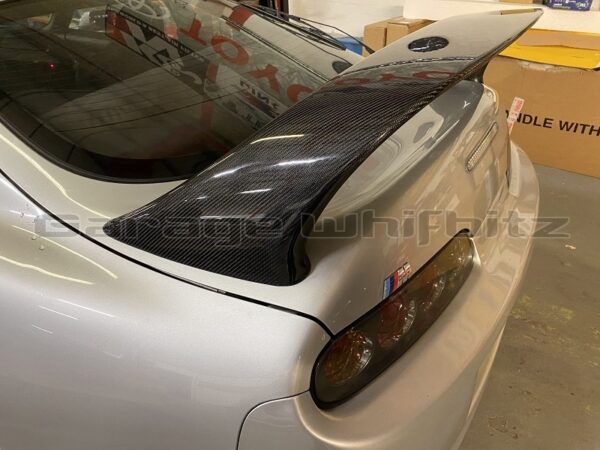 Whifbitz Supra Mk4 OEM Carbon Fibre Rear Spoiler - Image 3