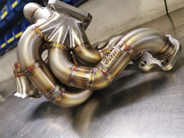 SRD Billet T4 Divided Manifold 2JZ-GTE - Image 4