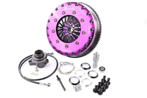 Xtreme Performance - 230mm Organic Twin Plate Clutch Kit Incl Flywheel R154