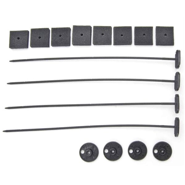 Jegs Universal Nylon Tie Mounting Kit